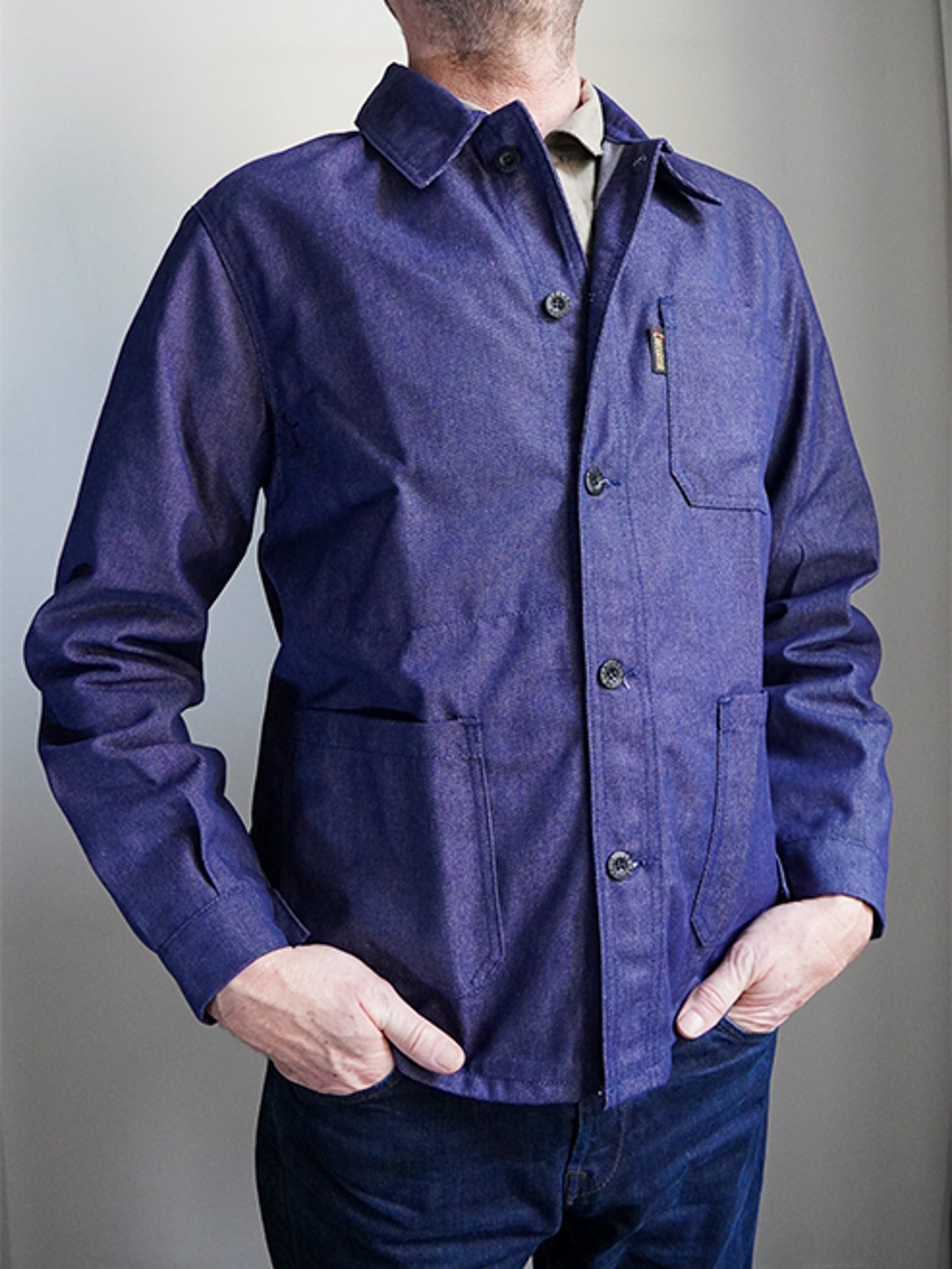 Veste de travail jean denim