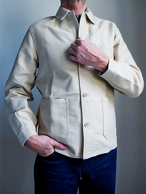 Veste de travail en moleskine