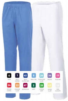 Pantalon paramédical unisexe