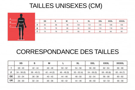 Pantalon de cuisine noir unisexe