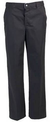 Pantalon de cuisine noir, ceinture élastique