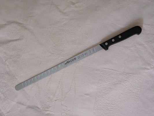 Couteau à jambon flexible alvéolé 290mm