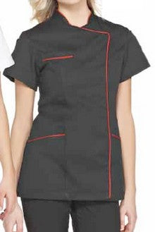 Veste de cuisine noire Femme