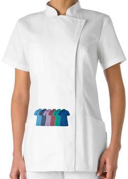 Blouse paramédicale femme