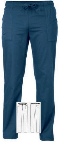 Pantalon de cuisine marine