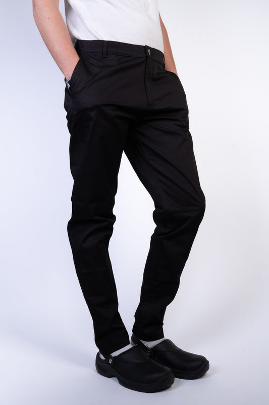 Pantalon stretch noir