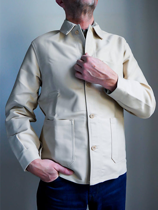 Veste de travail en moleskine