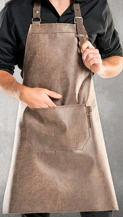 Tablier en cuir