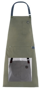 Tablier à bavette militaire