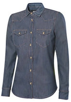Chemise en jean pour le service