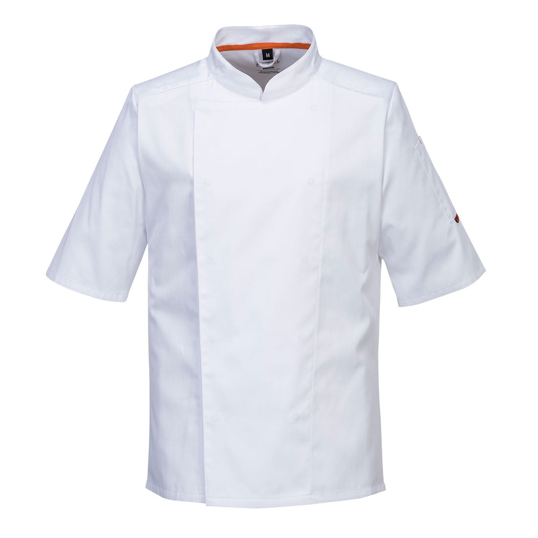 Veste de cuisine homme manches courtes