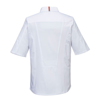 Veste de cuisine homme manches courtes