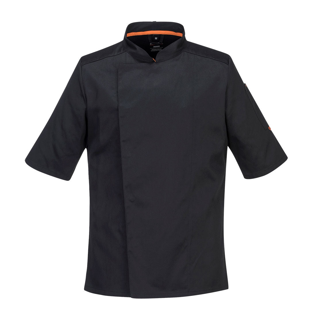 Veste de cuisine homme manches courtes