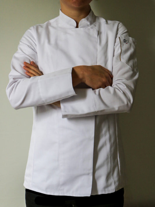 Veste de cuisine manche longue pour femme