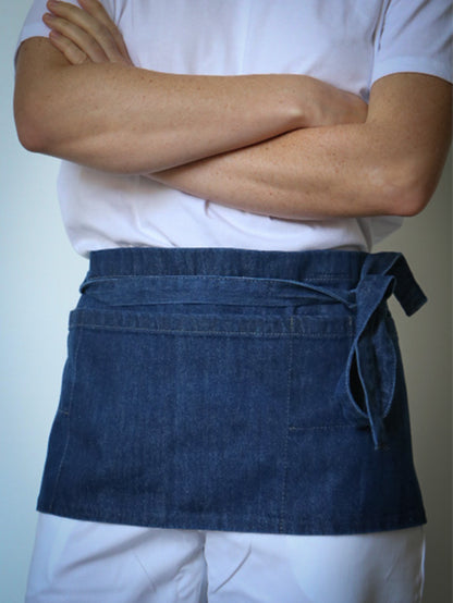 Tablier de barman court Denim