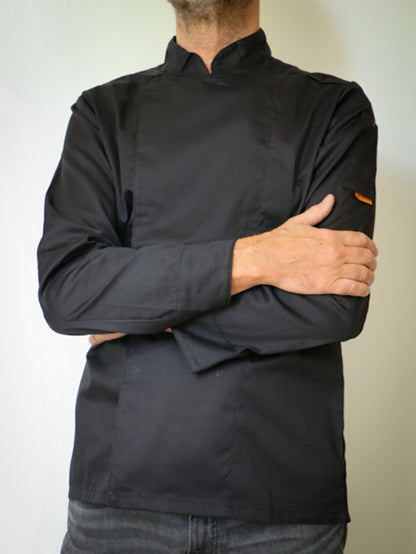 Veste de cuisine homme manches longues