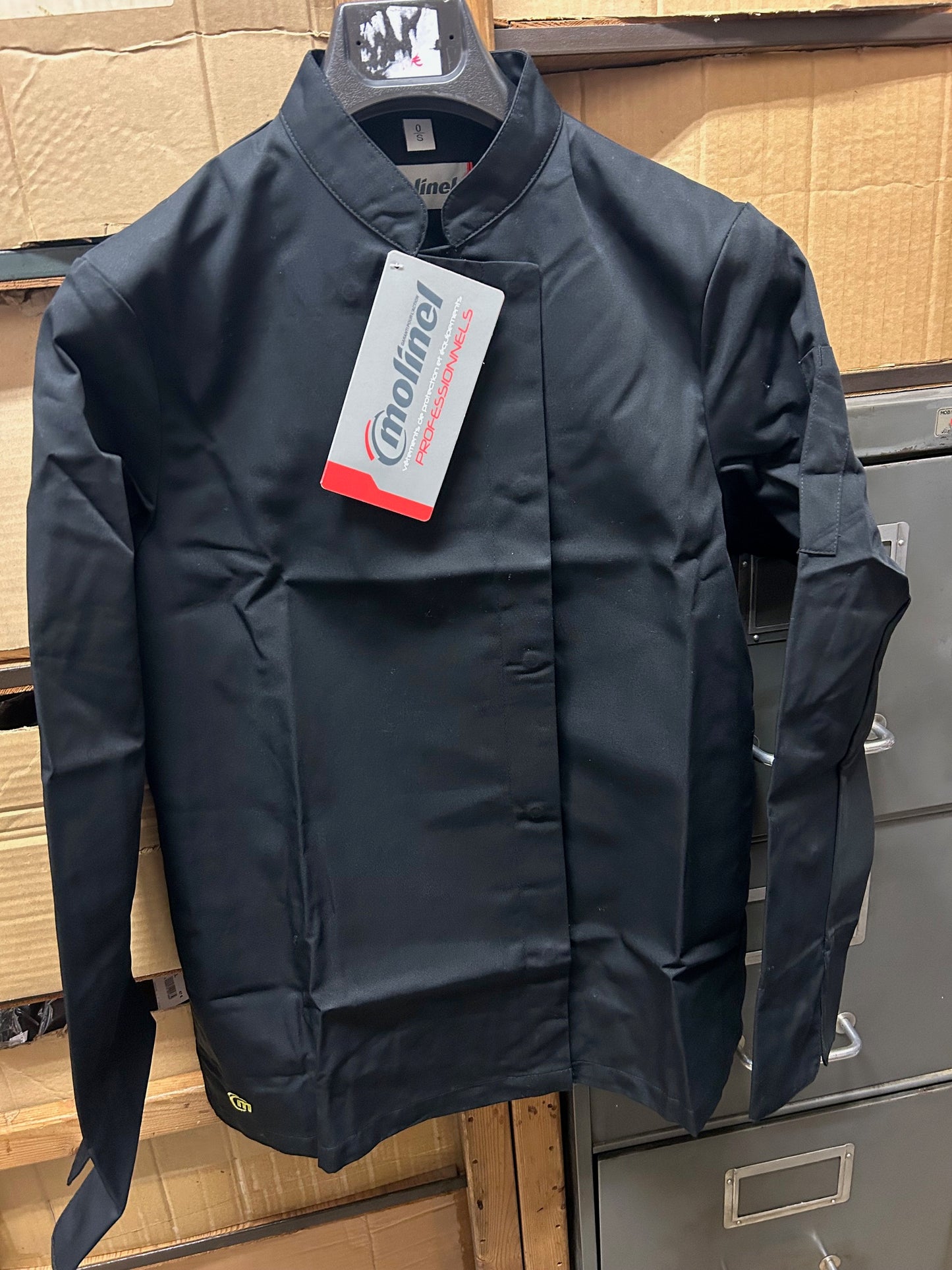 Veste de cuisine pour femme manche longue