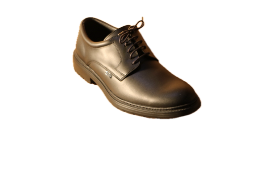 Chaussure de service en cuir doublé