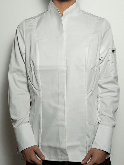Veste de cuisine femme premium manches longues