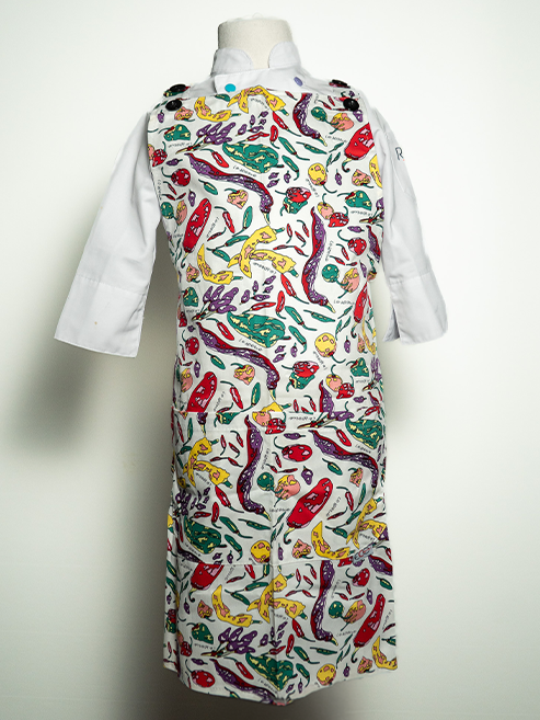 Tablier de cuisine enfant motif "piments"