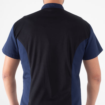 Veste de cuisine manche courte, pour homme